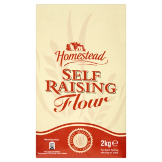 Picture of Homestead Flour Self Raising 2kg x8